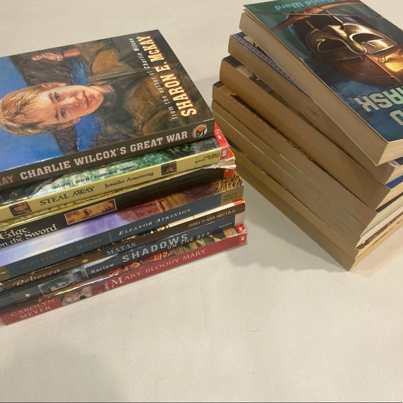 Set of 15 Historical Fiction YA Novels Teen Bulk History Drama Chapter Books - Picture 13 of 14